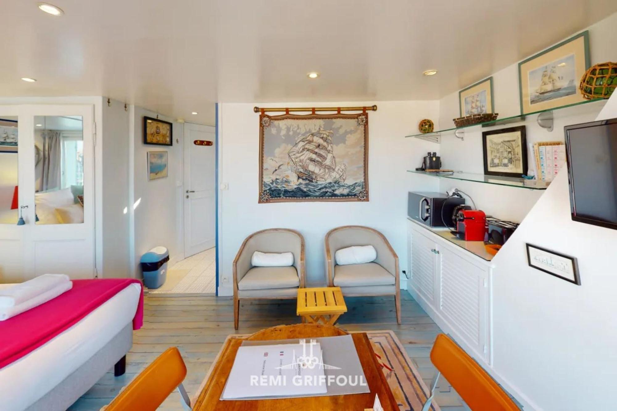 Appartamento Racing The Wind Breathtaking Port View 2 Pers Honfleur Esterno foto